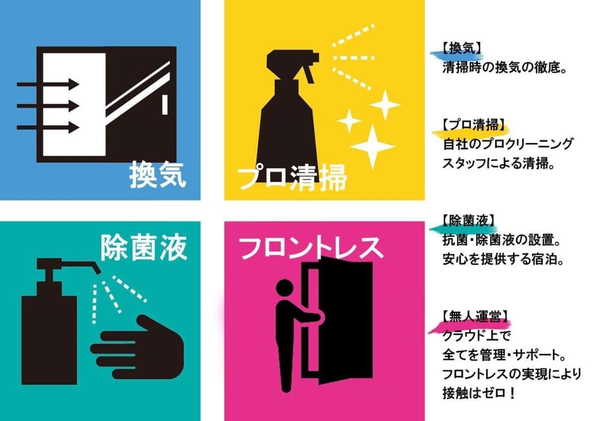 Bhotel Ball Park - Newlybuild 2 Bedrm Apt 2 Mins Baseball Museum 4Ppl Hiroshima Esterno foto